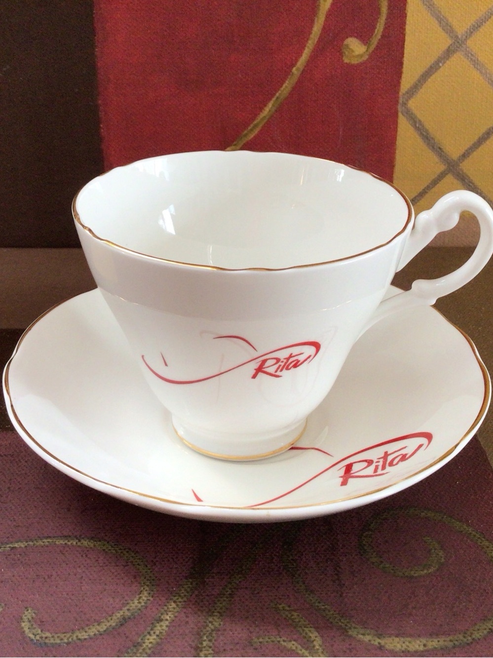 Royal Stuart Rita Teacup And Saucer